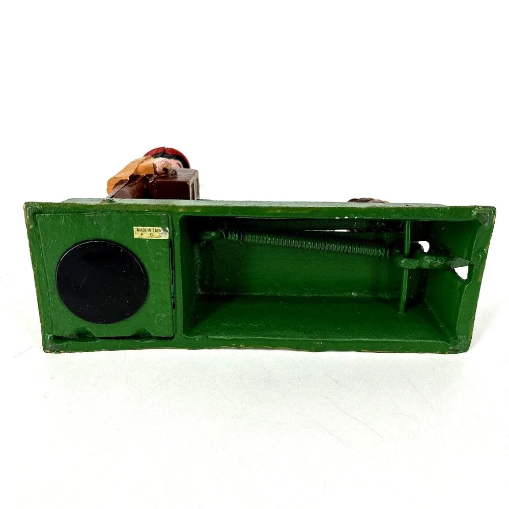 ORGAN GRINDER MONKEY BANK Cast Iron Works‎ Great
